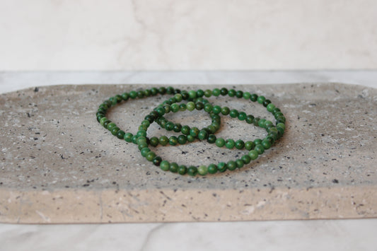 Afrikaanse Jade Armband (4mm)